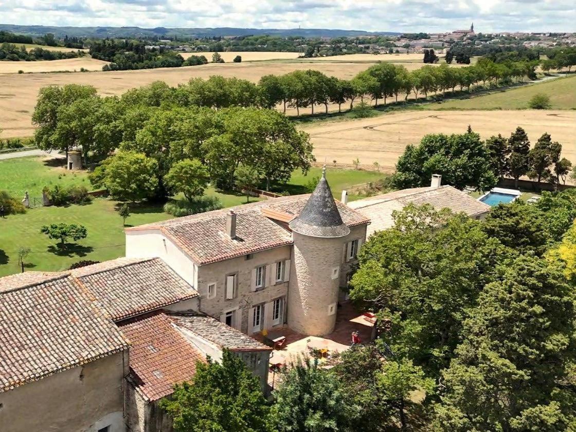 Domaine De Lanis - Maison D'Hotes Avec Parc Et Piscine Кастельнодари Экстерьер фото